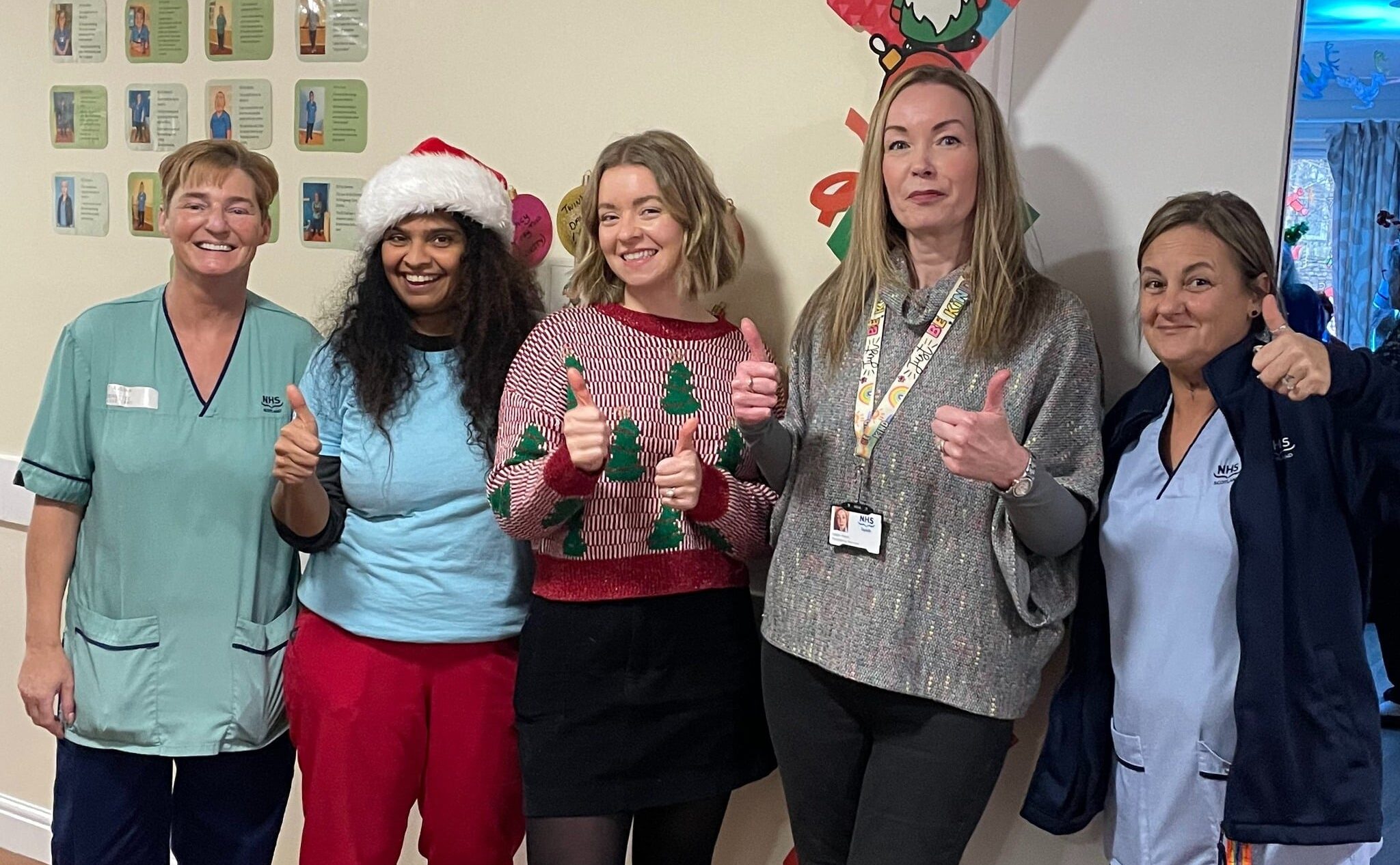 Lauren visits NHS Tayside Charitable Foundation.