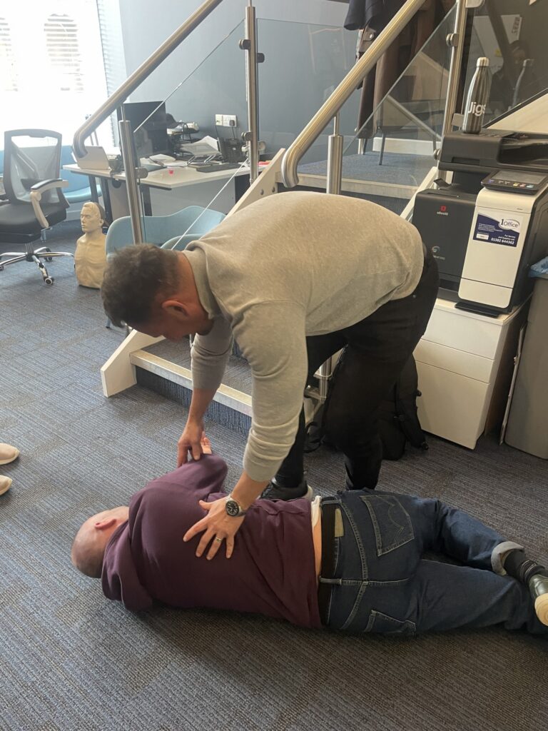 cpr training with helen brady